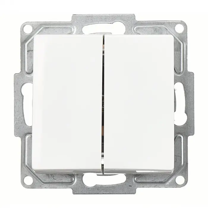 Günsan Visage Beyaz Komütatör Çerçevesiz