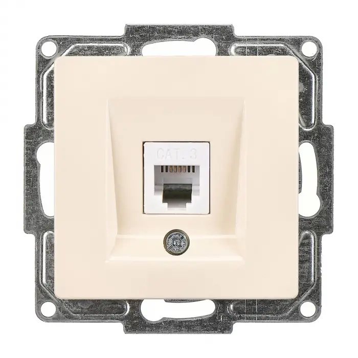 Günsan Visage Krem Nümeris Telefon Prizi (Cat3) Çerçevesiz