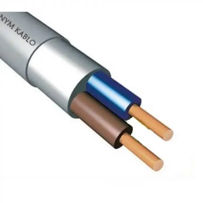 Hes 2x1.5 nym kablo ( metre fiyatıdır )