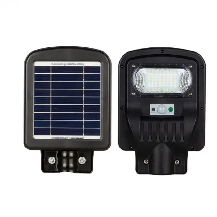 Horoz 50w Siyah Led Solar Güneş Enerjili Lamba Sokak Armatür Beyaz Işık