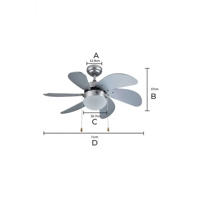 Vanti KCF282 Avizeli Tavan Vantilatörü ( AÇIKLAMAYI LÜTFEN OKUYUN )