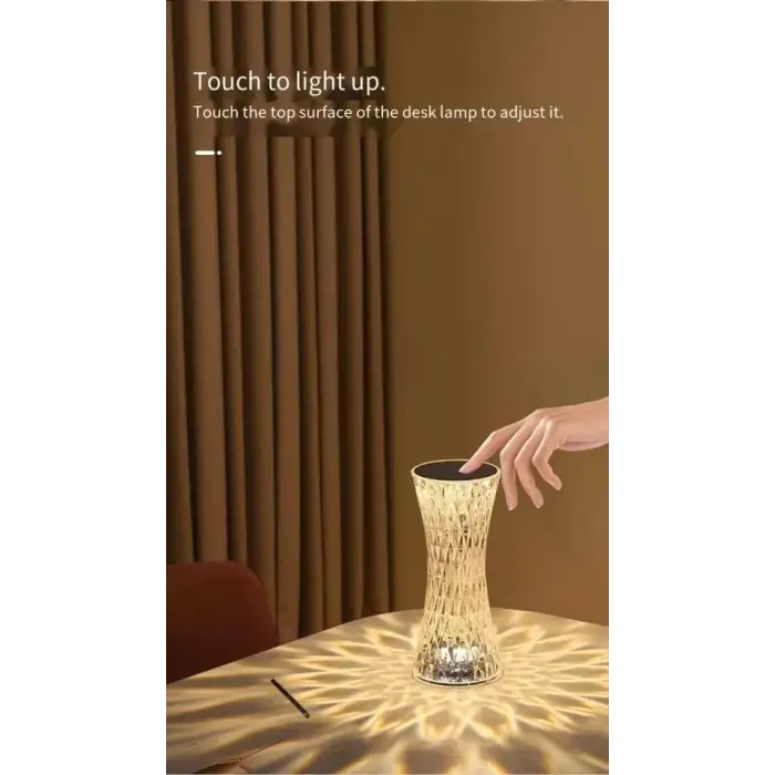 KML110 3 Fonksiyonlu Şarjlı Masa Lambası 3000K 4500K 6500K