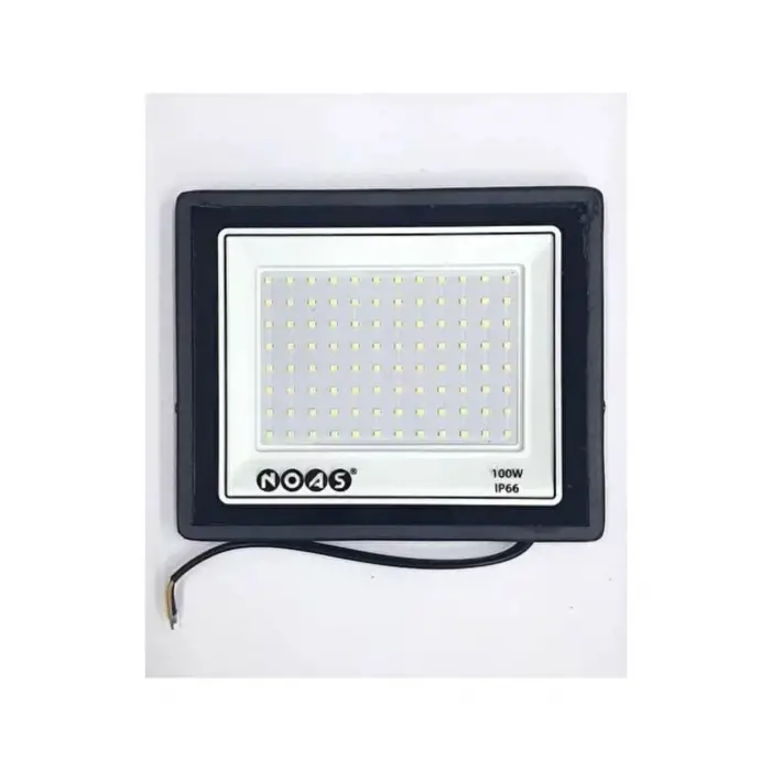 Noas 100W Ultra Slim Led Projektör Beyaz ( 2 Adet )