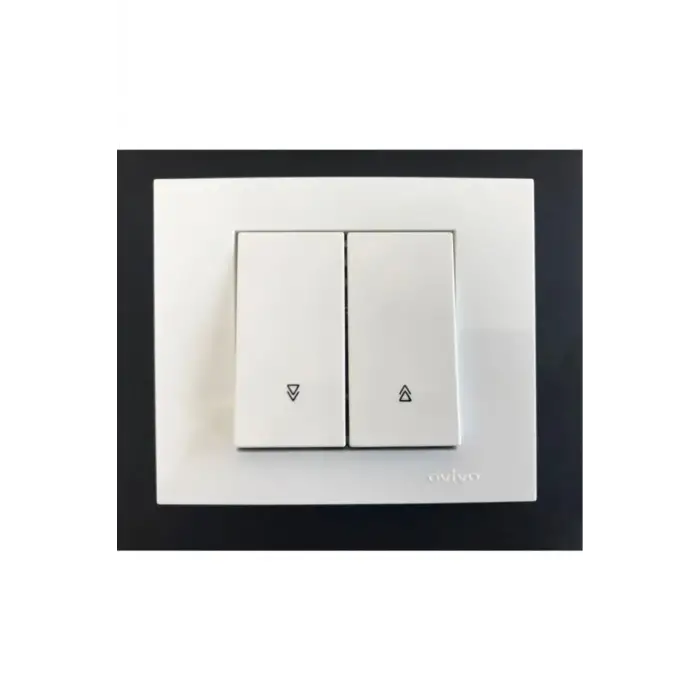 Ovivo Grano Beyaz Jaluzi Anahtarı