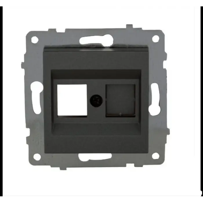 Ovivo Grano Siyah Data Prizi Jaksız Çerçevesiz