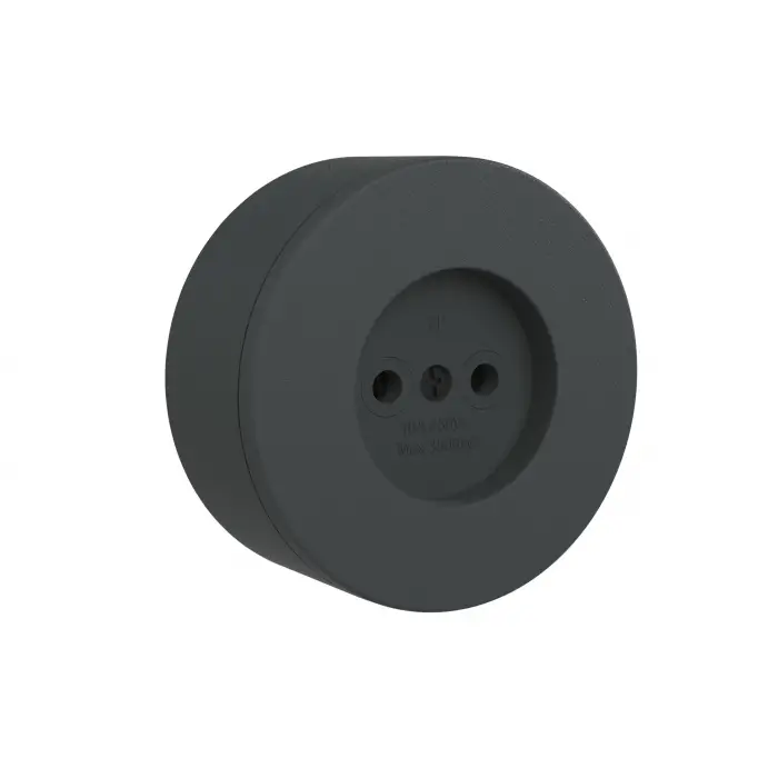Ovivo Xone Antrasit Sıva Üstü Topraklı Priz