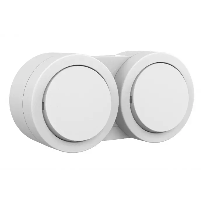 Ovivo Xone Sıva Üstü Beyaz İkili Set Anahtar + Anahtar