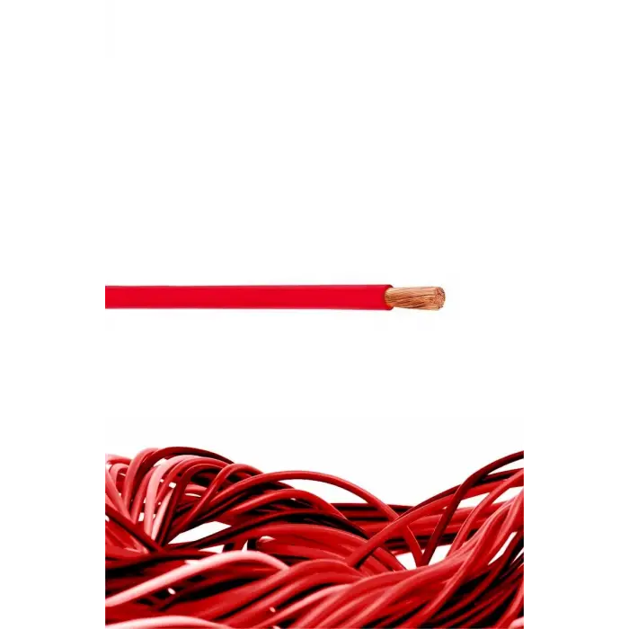 Öznur 1.5 mm Kırmızı Nyaf Kablo 100 Metre