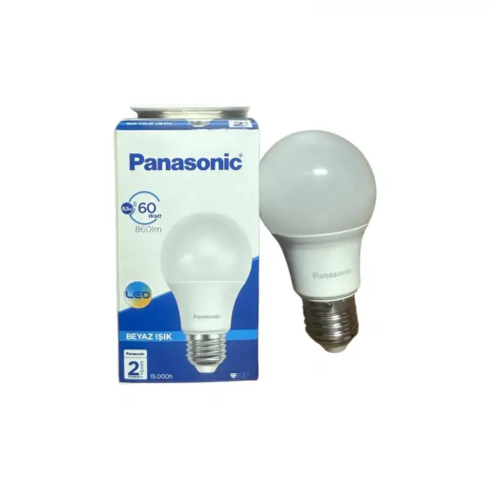 Panasonic 8.5w E27 6500k Beyaz Işık Led Ampul