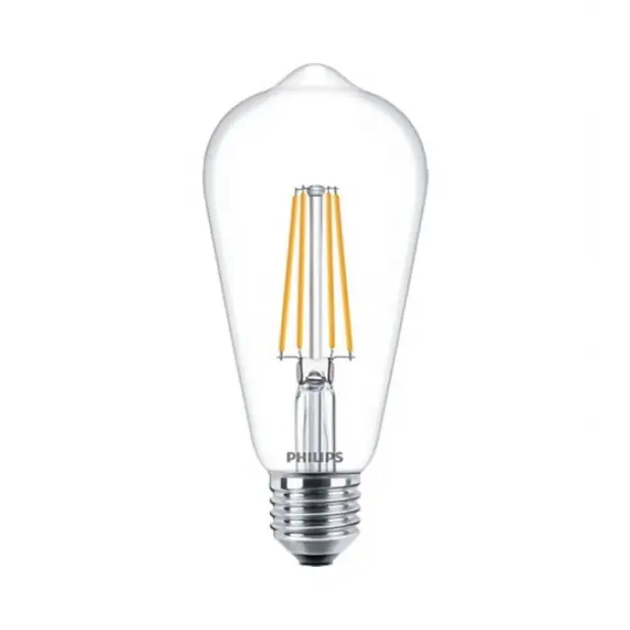 Philips LED Classic 7W/60W ST64 E27 Dim Edilemez 2700K (Sarı) Led Filament Ampul