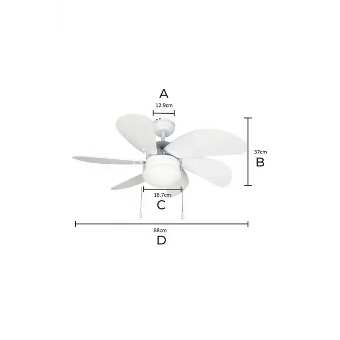 Vanti KCF 281 Avizeli Tavan Vantilatörü