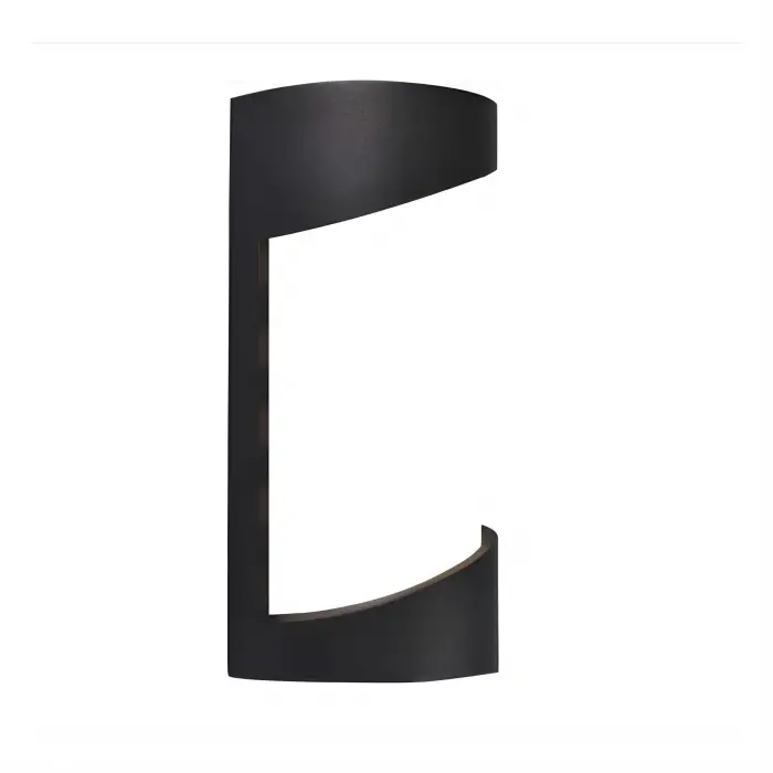 Venso 24 Watt 6500K Oval Izgaralı PC LED Dış Mekan Apliği VN4223