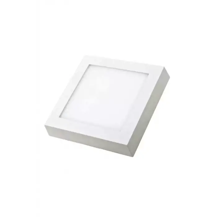 Venso Beyaz Kasa 24 Watt 6500K Kare Sıva Üstü LED Panel VN1406