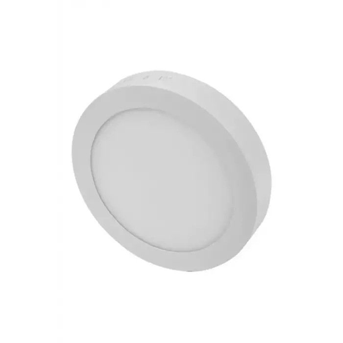 Venso Beyaz Kasa 24 Watt 6500K Yuvarlak Sıva Üstü LED Panel VN1206