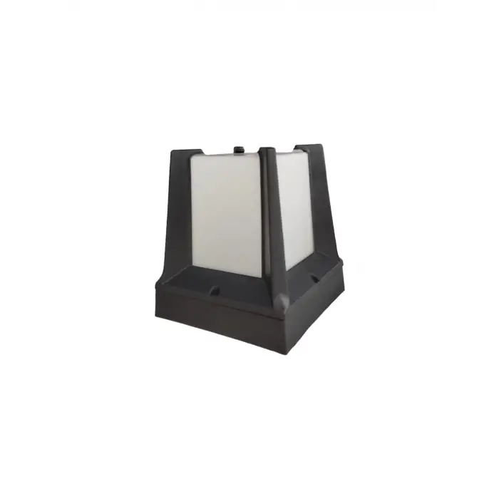 Venso Set Üstü Bahçe Armatür Pırlanta Küp Izgaralı E27 Duylu VN4208