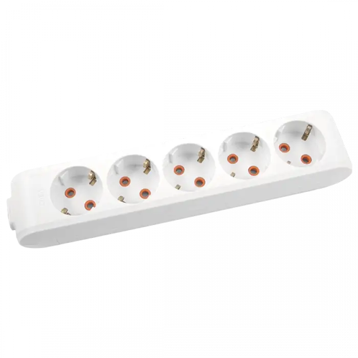 Viko 5Li Klemensli Çocuk Korumalı Multi-Let Grup Priz-90113500