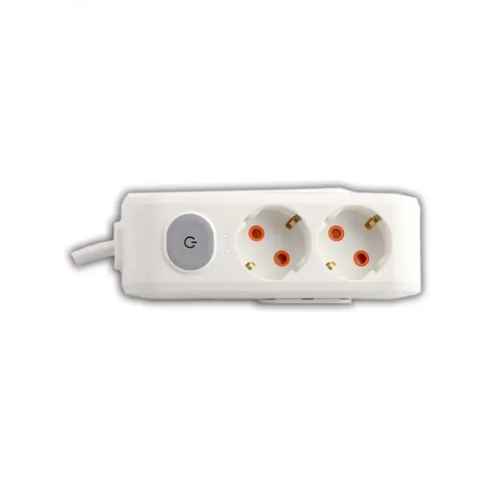 Viko 90117205 Multı-Let 2Li 5 Metre Anahtarlı Grup Priz