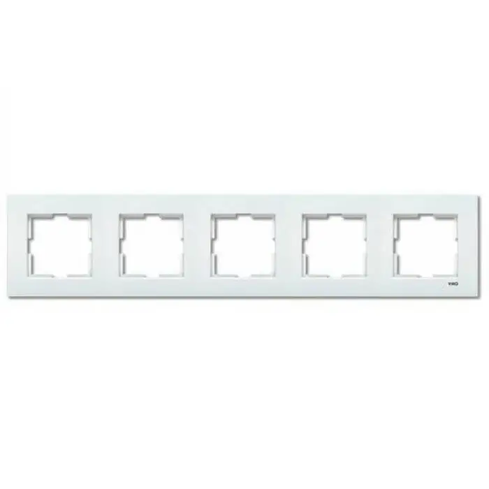 Viko Karre Beyaz Beşli Çerçeve Vik 9096 0204