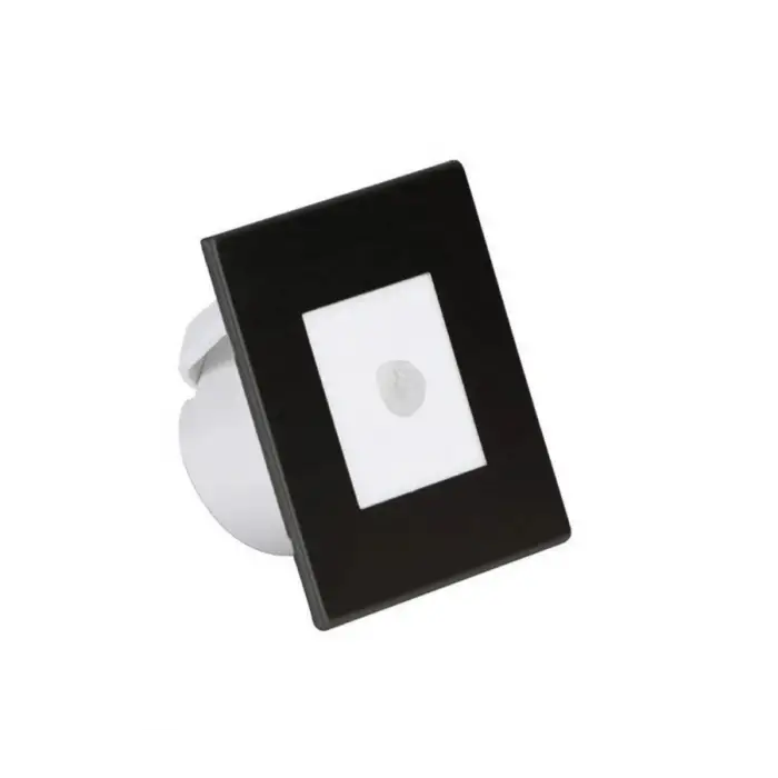 VN4354 Venso 5W Sensörsüz Basamak Armatürü Led Siyah Kasa - Kahverengi Işık