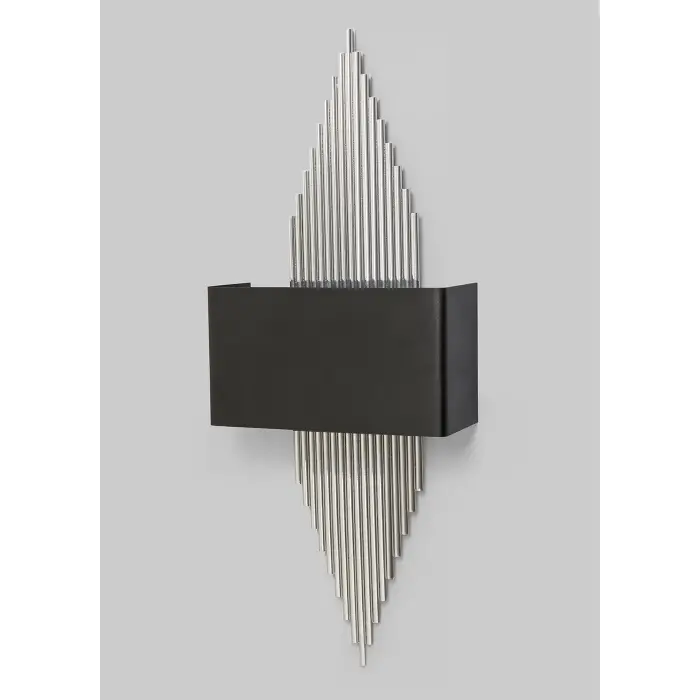 Vorsi Mızrak Aplik Krom Siyah Vrs1011K 2x E14 Duylu