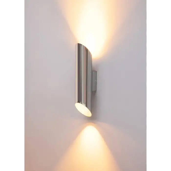 Vorsi Yaprak Aplik Krom Elektrostatif 2X  Gu-10 Duylu VRS1012K