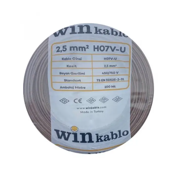 Wın 2.5 Nya Kahverengi Kablo 100 Metre