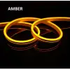 Cata Tak Çalıştır 12v Neon Esnek Şerit Led 2mt Amber Ct-4555