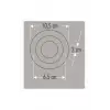 Cata 7w Panel Led Spot ( Günışığı-Mavi ) Ct-5150G