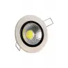 Forlife FL-2068 6500K Beyaz 5W Saten Siyah Kasa Cob Led Armatür