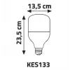 Global K2 KES133 50W E27 6500K Beyaz Touch Led Ampul