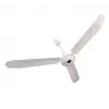 Vanti KCF272 80W 142cm Sac Beyaz 3 Kanatlı Duvardan Kumandalı Tavan Vantilatörü