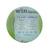 Wın 1.5 Nya Sarı Yeşil Kablo 100 Metre