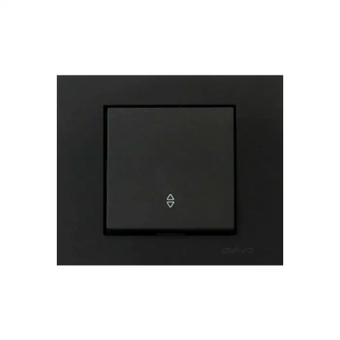 Ovivo Grano Metalik Siyah Vavien Anahtar