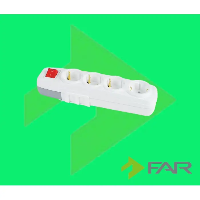 Far 4’lü Anahtarlı Grup Priz Klm