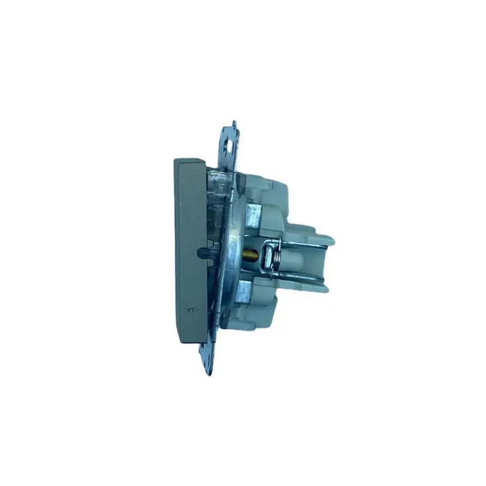 Ovivo Grano Antrasit Üçlü Anahtar (Çerçevesiz)