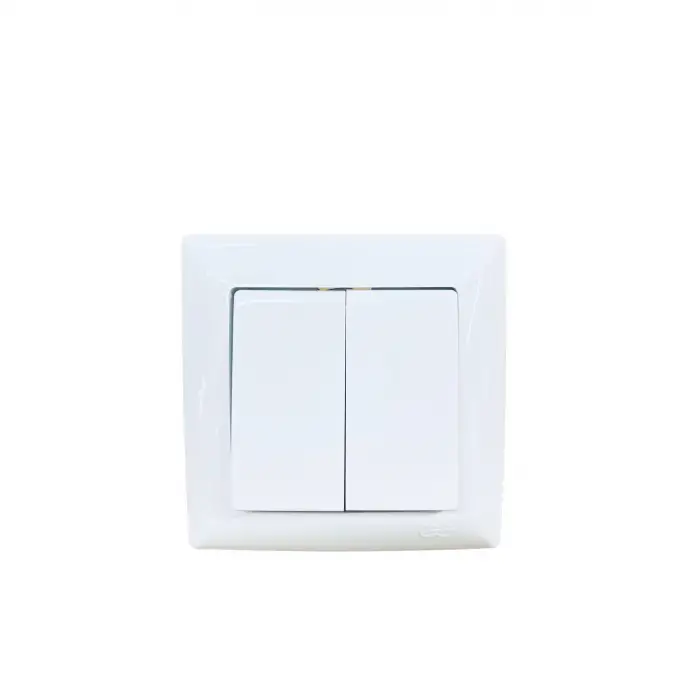 Günsan Visage Beyaz Komütatör + Çerçeve