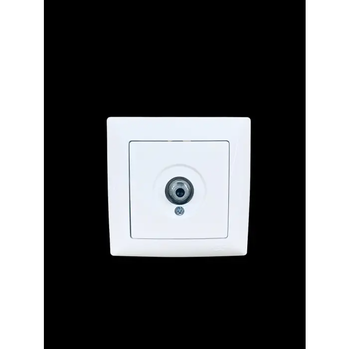 Günsan Visage Beyaz Uydu (Tv) Prizi F Konnektör