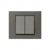 Ovivo Grano Antrasit Komütatör Çerçeveli - 1 Adet