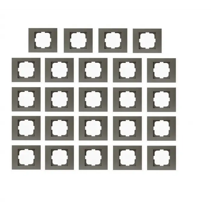 Ovivo Grano Antrasit Tekli Çerçeve 24lü