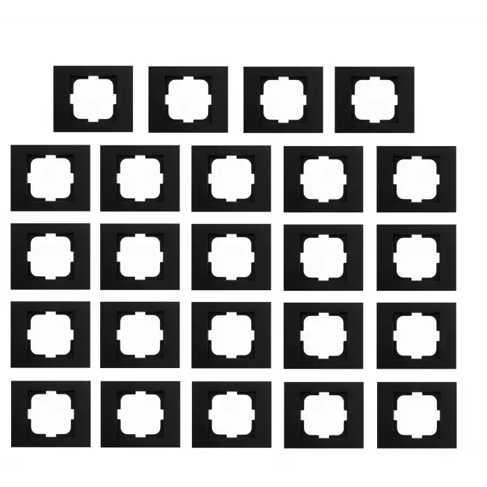 SİYAH GRANO TEKLİ ÇERÇEVE 24 adet