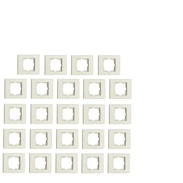 Ovivo Grano Beyaz Tekli Çerçeve 24lü