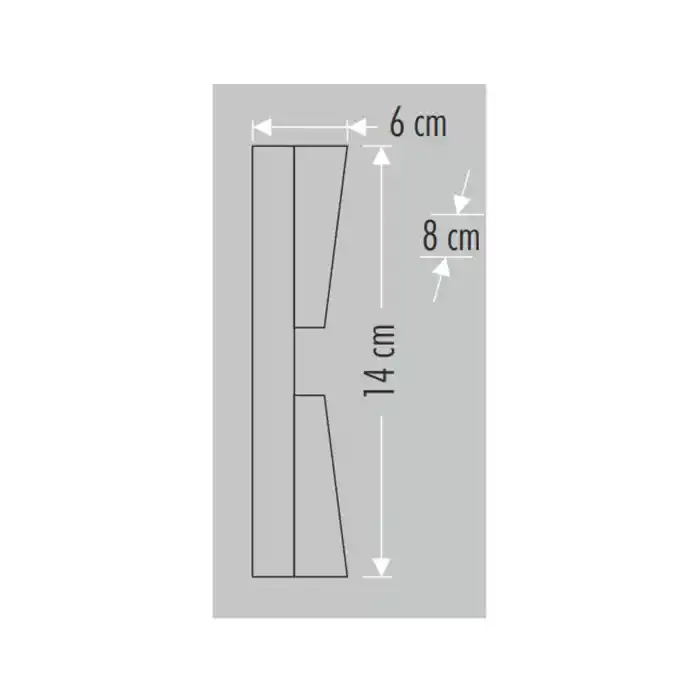 Cata 7w Rodos Led Aplik Ct-7065