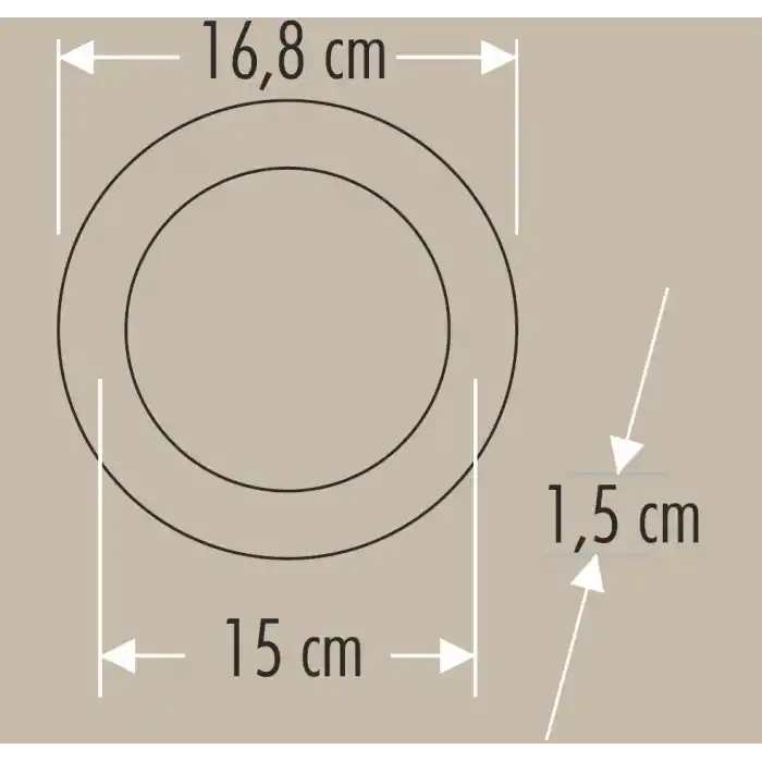 Cata 12w Slim Panel ( Beyaz ) Ct-5147 Led Spot 6500 Kelvin