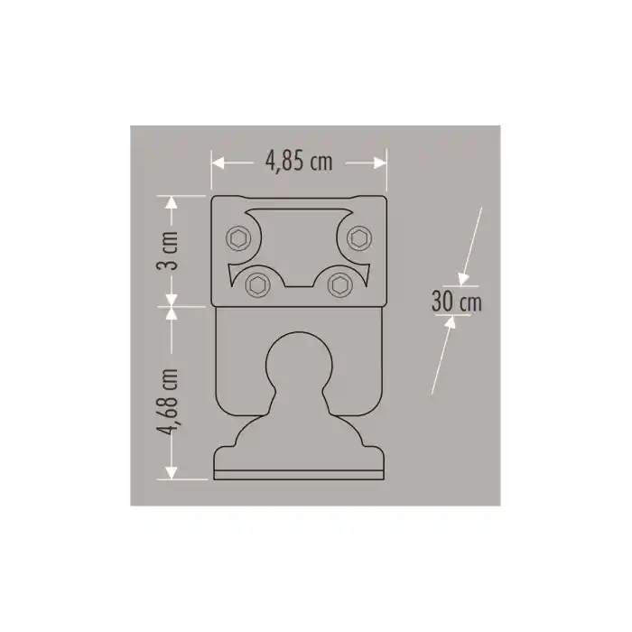 Cata 12W Ultra Slim Amber Wallwasher Ct-4695