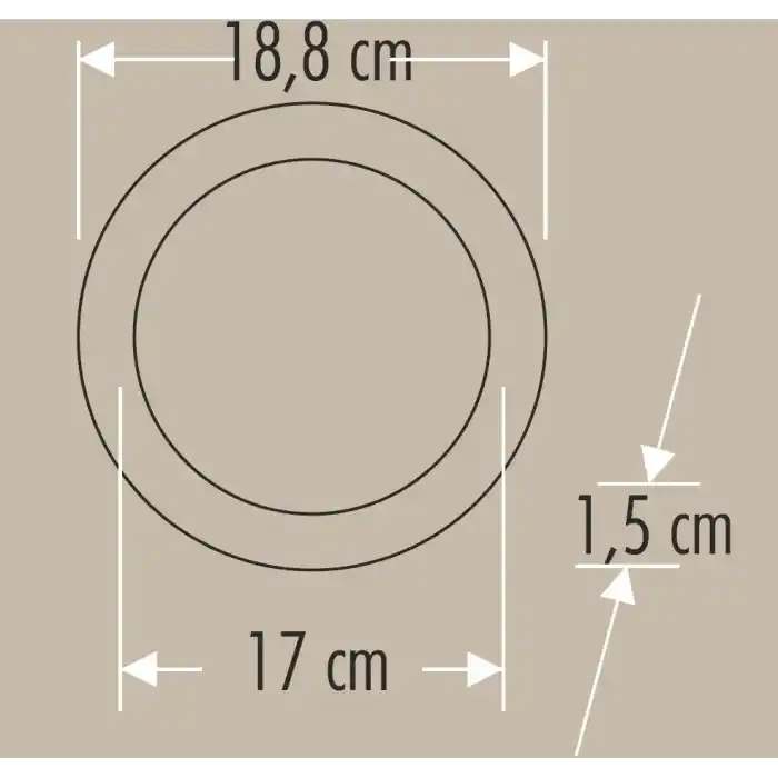 Cata 15w Slim Panel ( Günışığı ) Ct-5148 Led Spot 3000 Kelvin