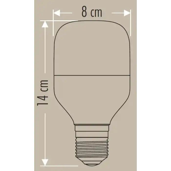 Cata 25w Led Ampul Beyaz Ct-4330B