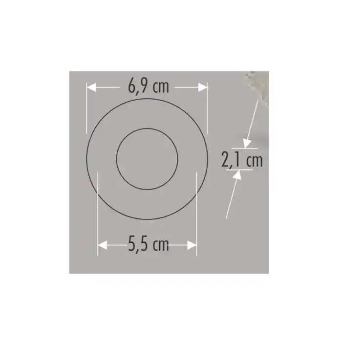 Cata 2w Ledli Mobil Spot Beyaz Ct-5209B