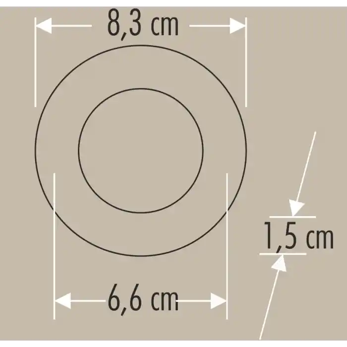 Cata 3w Slim Panel ( Günışığı ) Ct-5144 Led Spot 3000 Kelvin