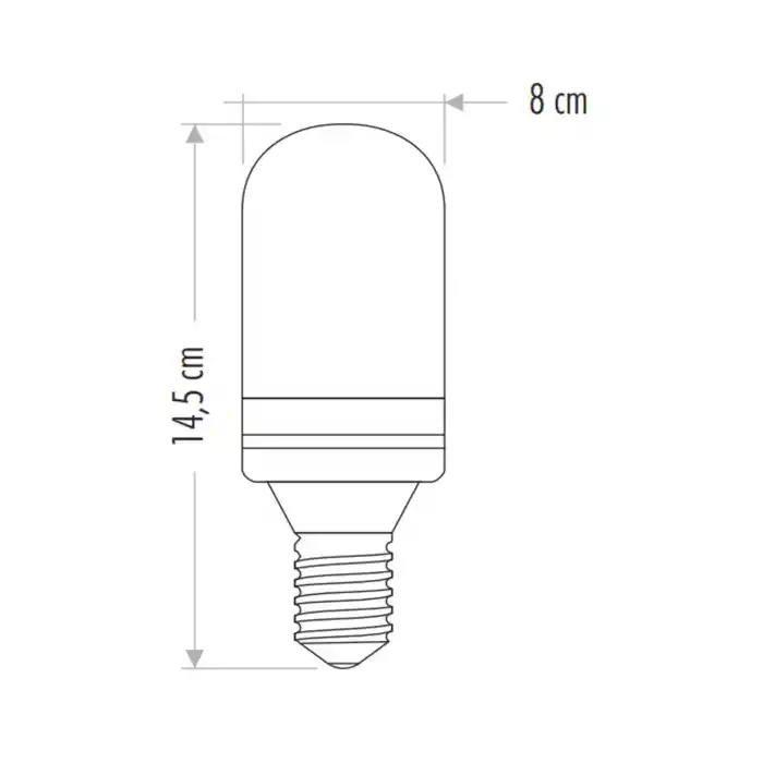 Cata 5w Alev Ampul Amber Ct-4059