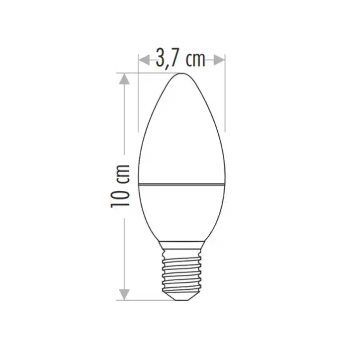 CATA 5w Ledli Buji Ampul ( Beyaz ) Ct-4076b